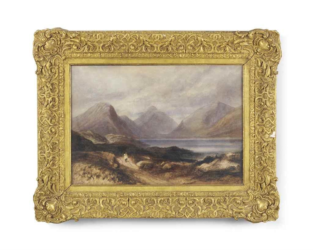 View of Wastwater by Edward Lear