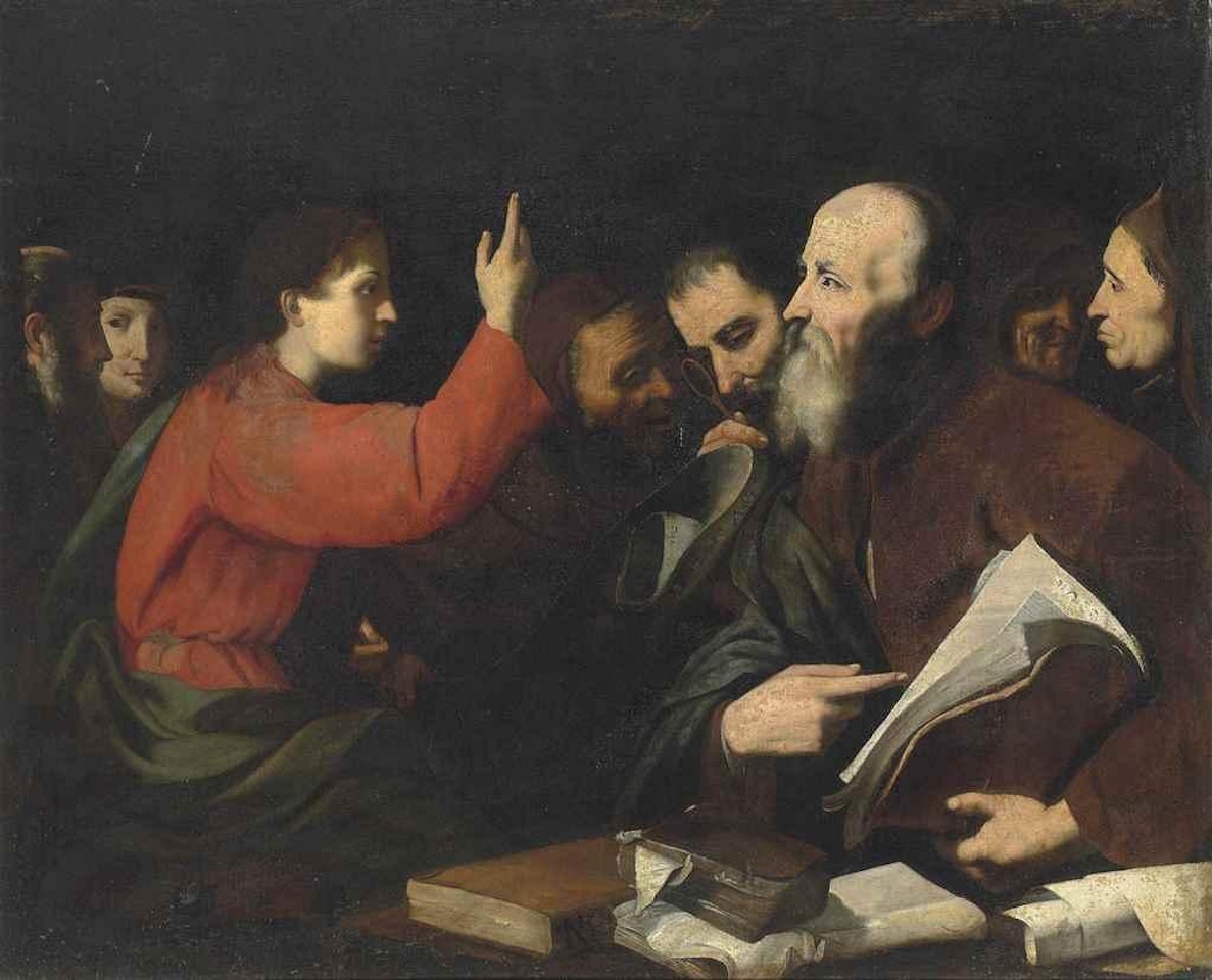 Christ among the Doctors in the Temple by Jusepe de Ribera