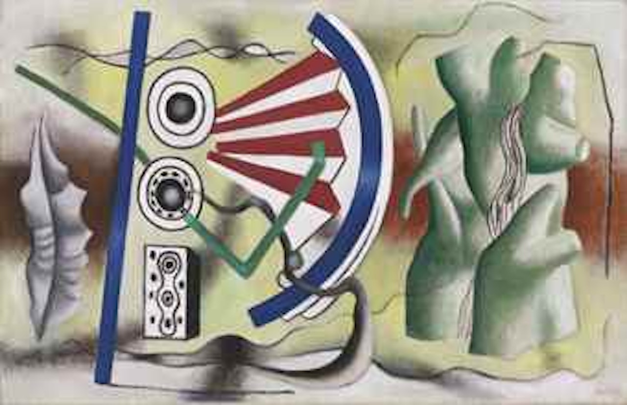 L'arbre vert by Fernand Leger