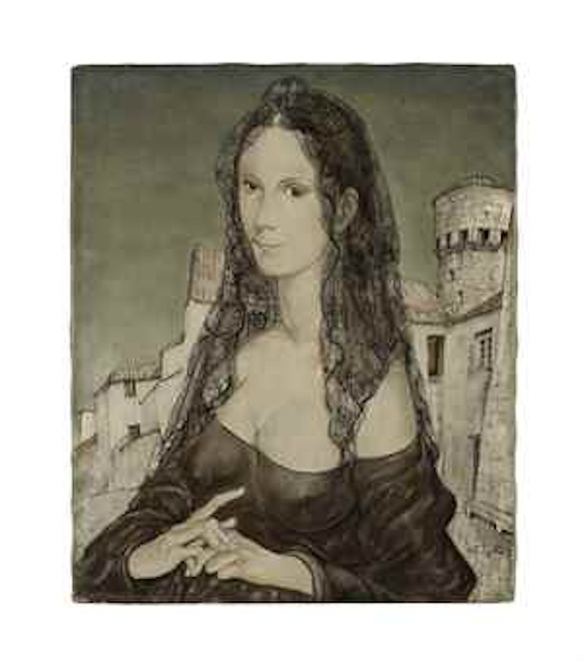 La belle espagnole by Leonard Tsuguharu Foujita