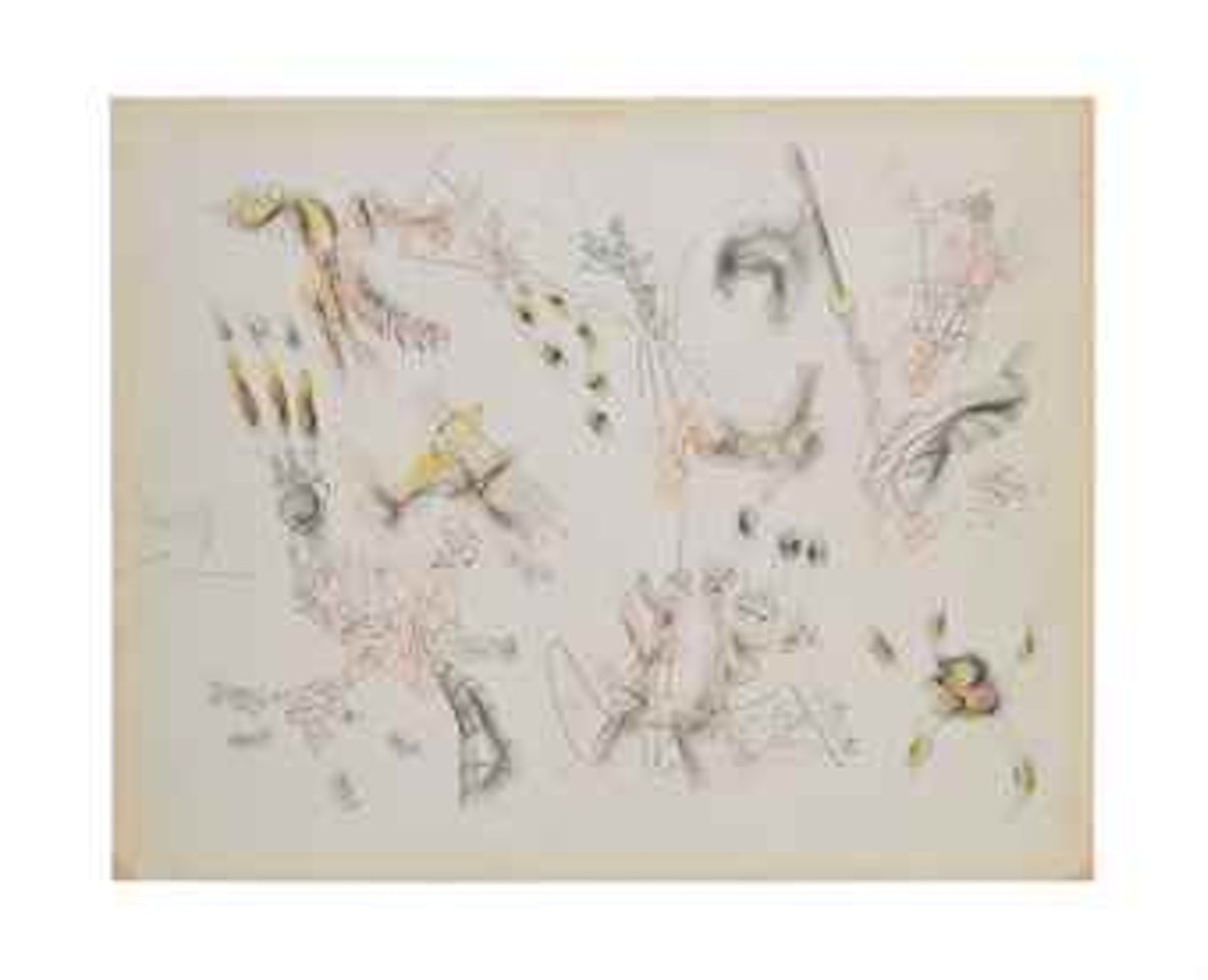 War cartoon by Roberto Matta