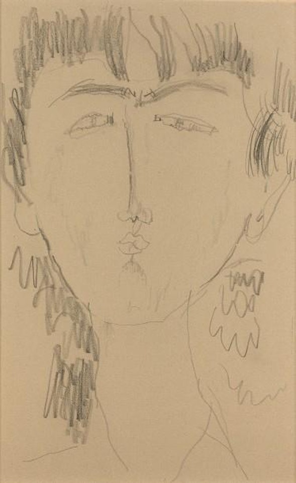 Figure de jeune homme by Amedeo Modigliani