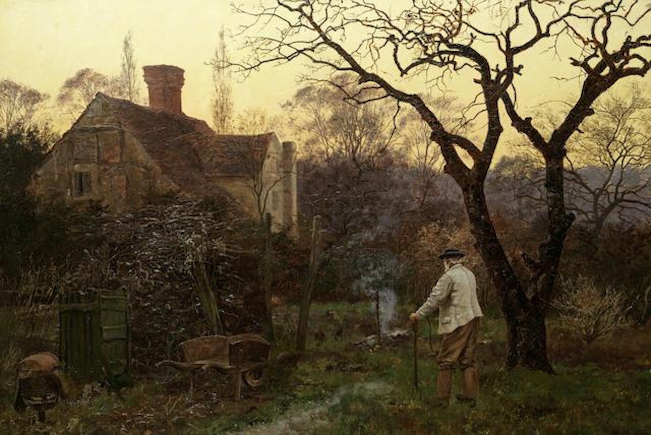 Evening, Brockham by Edward Wilkins Waite