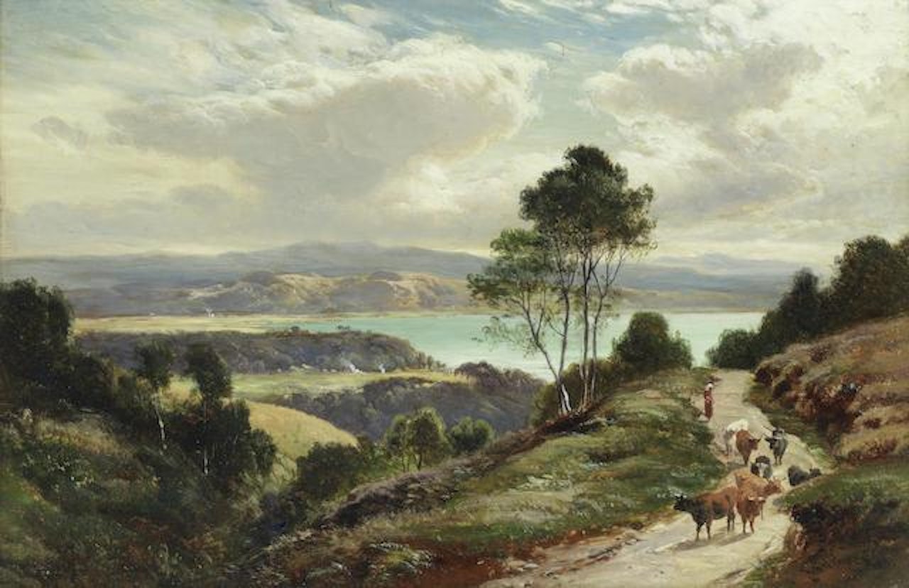 At Grange over Sands, Lancashire by Sidney Richard Percy