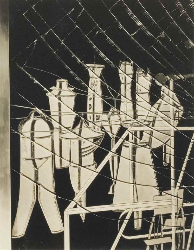 La marií©e mise íæ nu par ses cí©libataires, míÈme, 1935 by Berenice Abbott