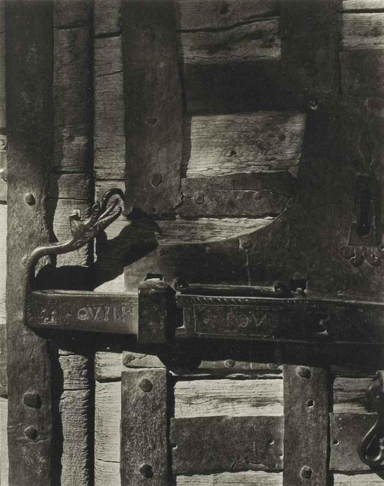 Verrou, l'ArgentiíÂre, France, 1950 by Paul Strand