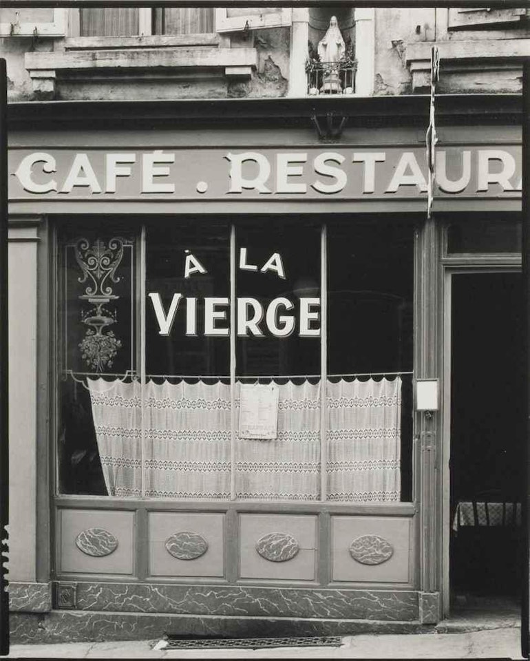 Cafí©-restaurant, íó la Vierge, Nancy, 1950 by Paul Strand