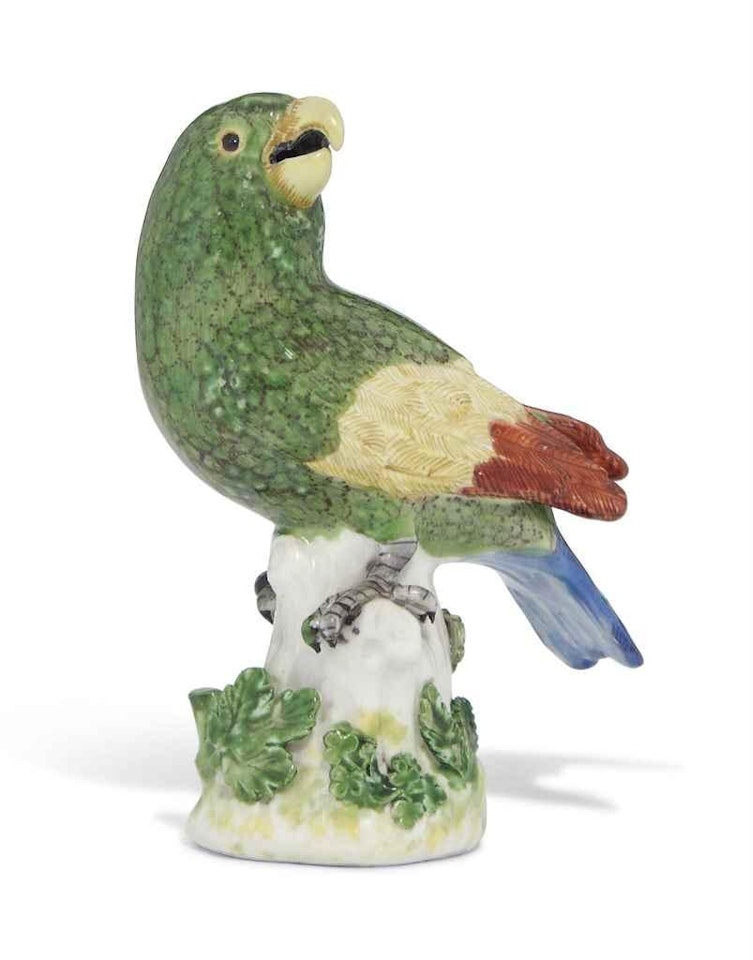 Model of a Parrot by Johann Joachim Kändler