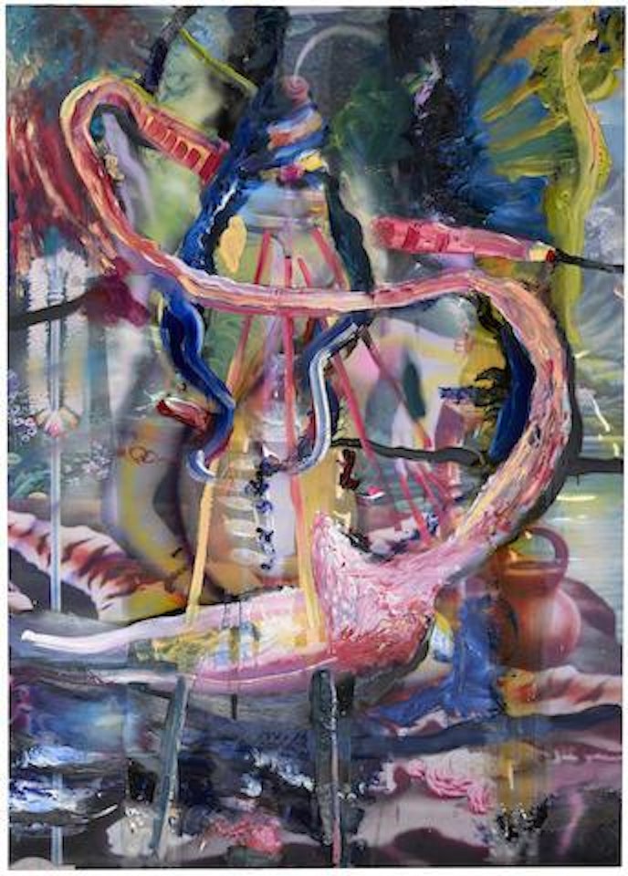 Untitled (Shiva), 2011 by Julian Schnabel