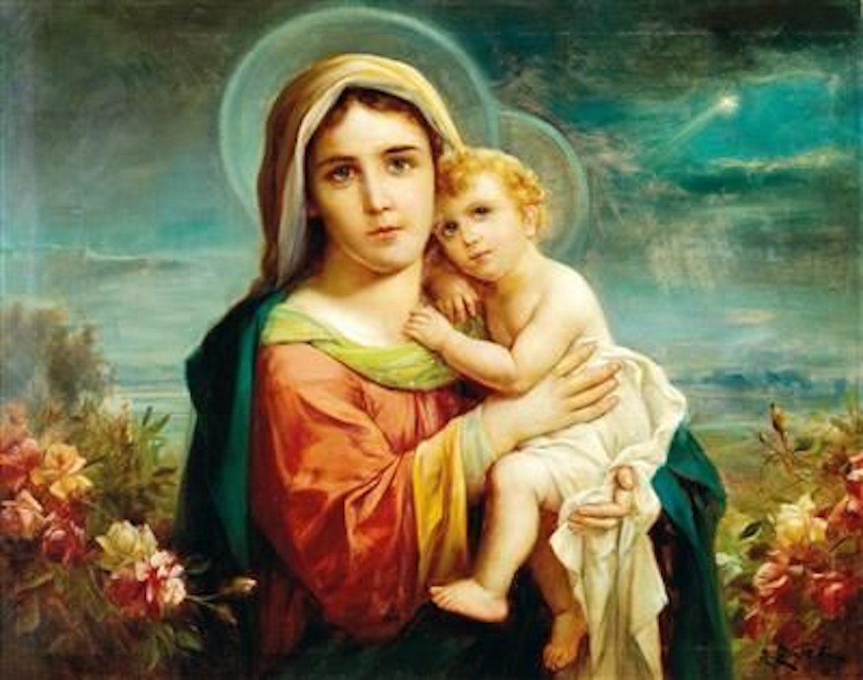 Madonna and Child by Hans Zatzka