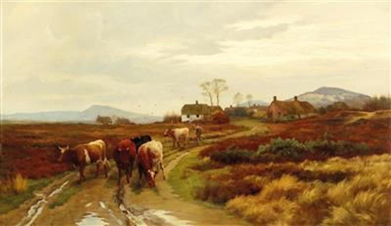 Off to the Pasture by Thomas Sidney Cooper