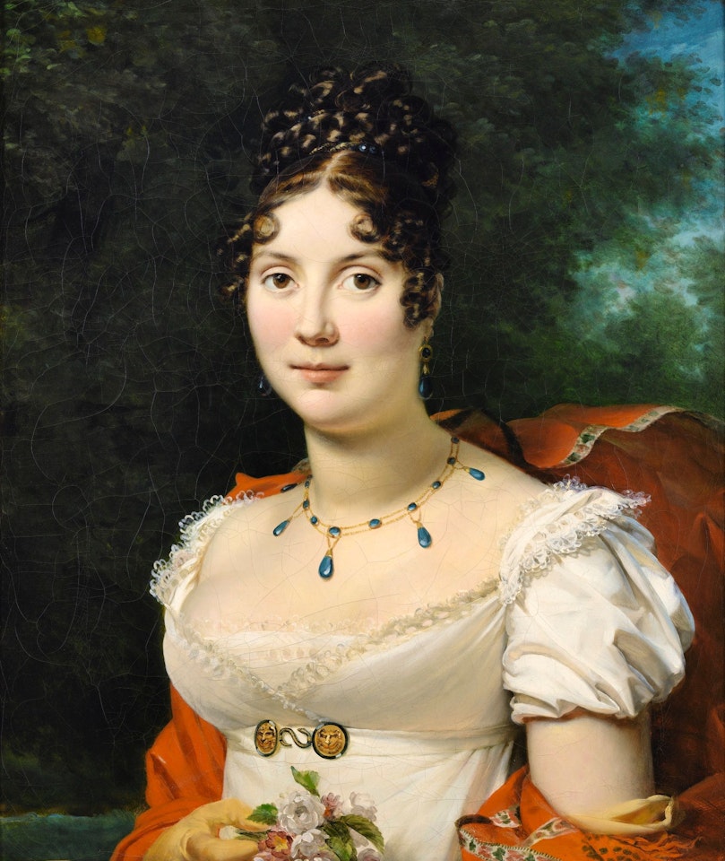 PORTRAIT OF A YOUNG LADY by François Gérard