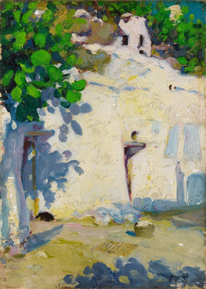 WHITE HOUSE IN GRANADA by Jacques Majorelle