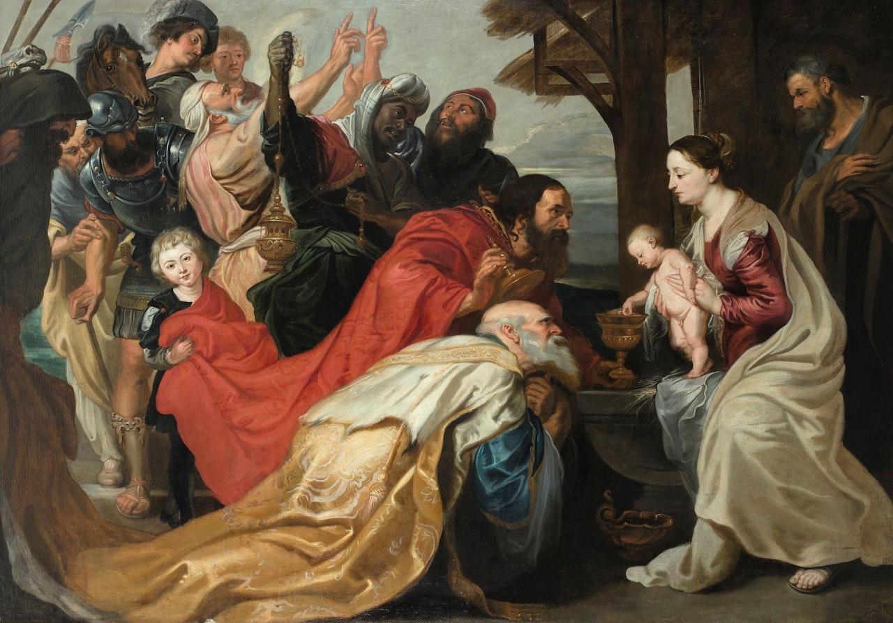 ADORATION OF THE MAGI by Workshop of Peter Paul Rubens
