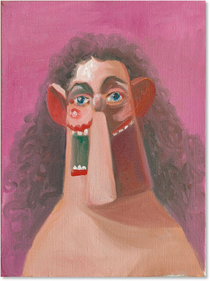 YOUNG GIRL by George Condo