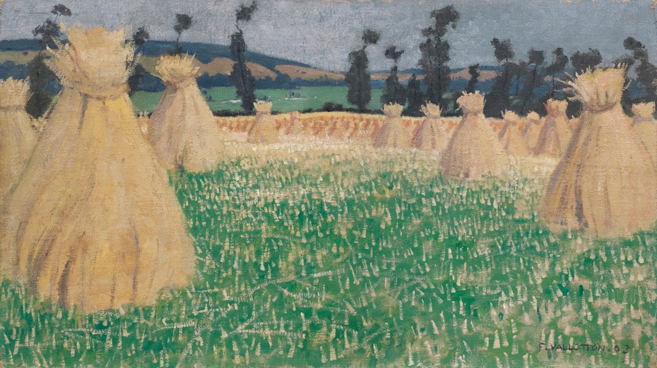 LES BLÉS, ARQUES-LA-BATAILLE by Félix Vallotton