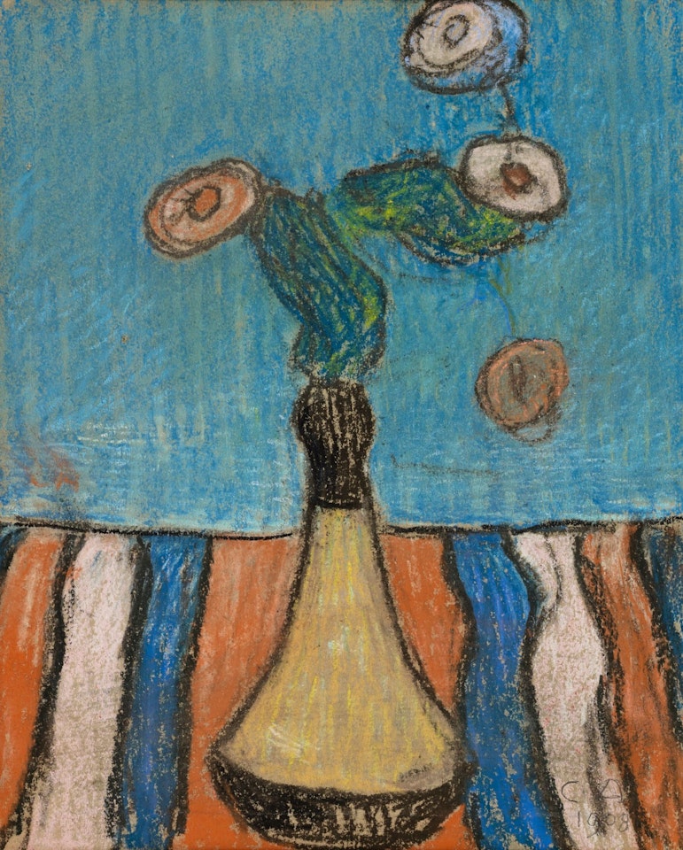 BLUMEN IN VASE by Cuno Amiet