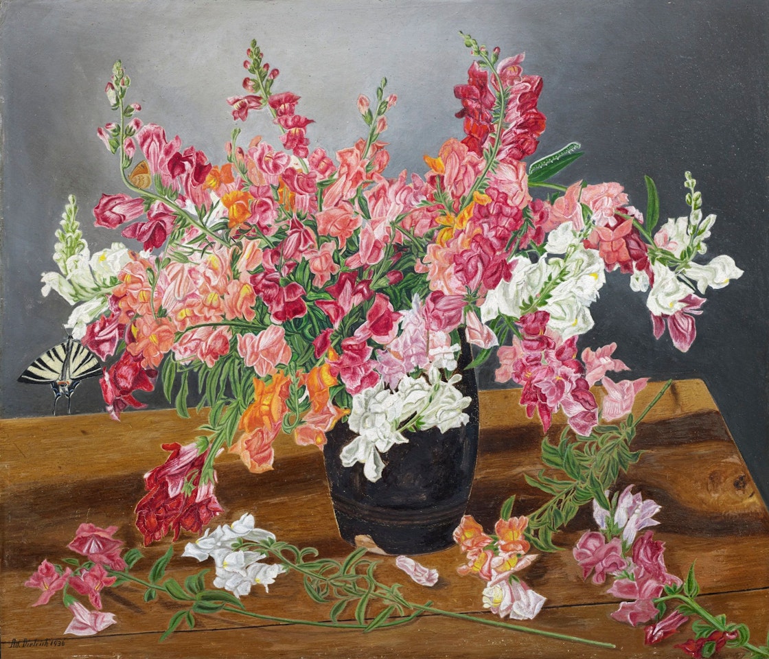 LÖWENMÄULCHENSTRAUSS by Adolf Dietrich