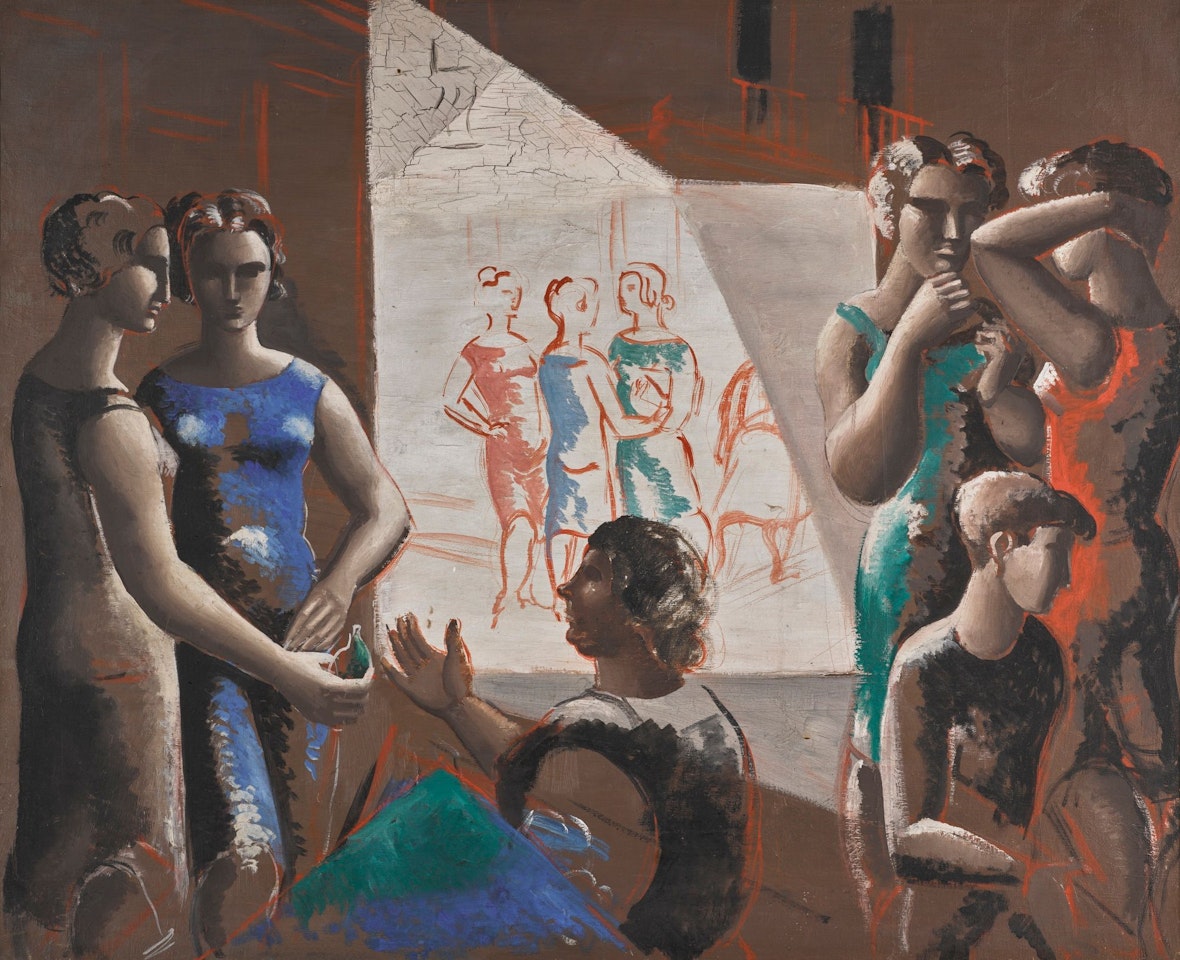BALLET REHEARSAL by Christopher Wood