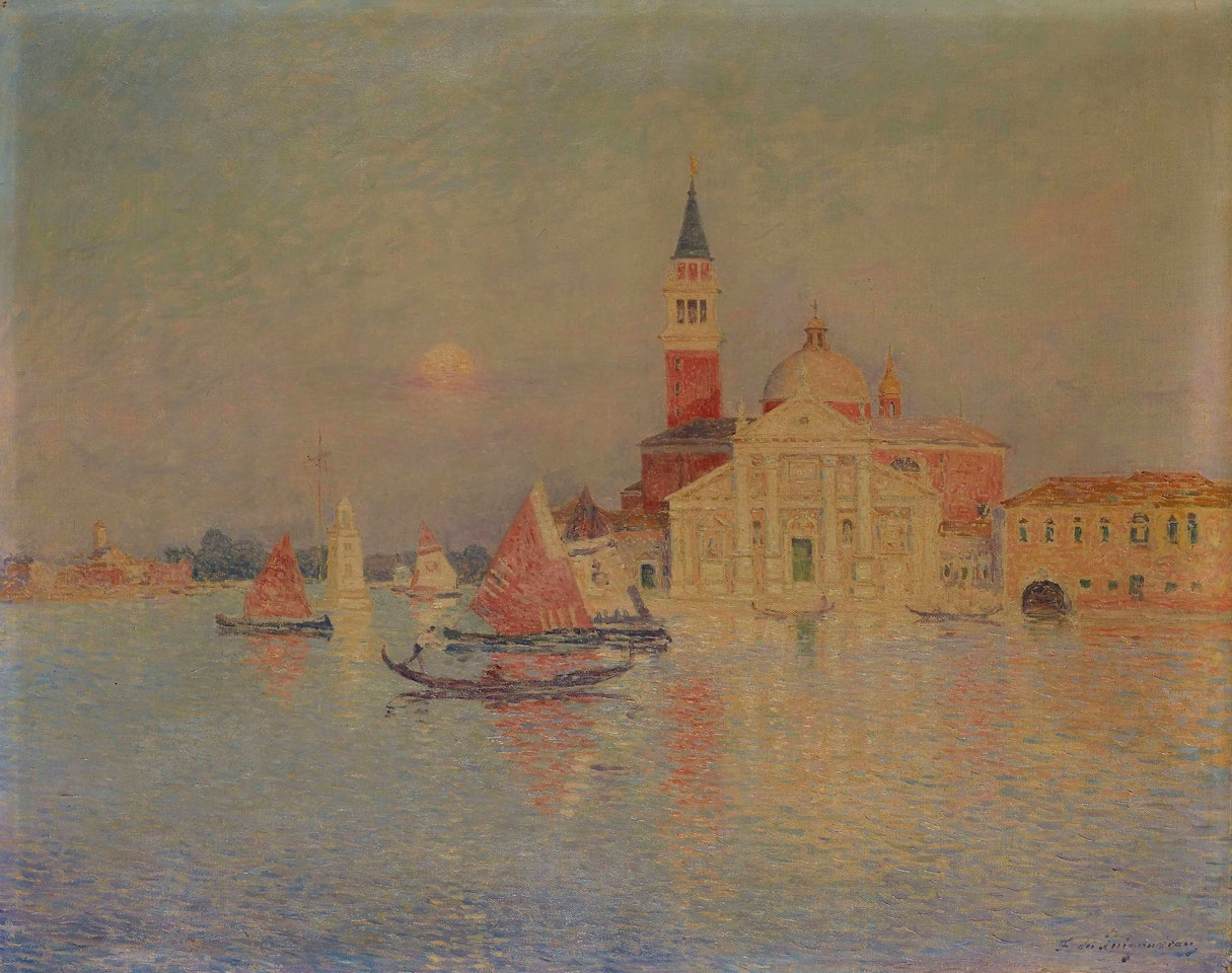 La Basilique San Giorgio Maggiore à Venise by Ferdinand du Puigaudeau