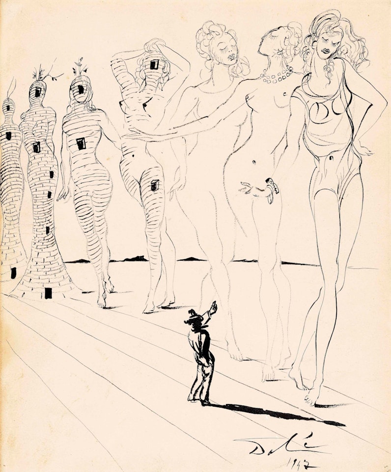 Iron Butterflies by Salvador Dali