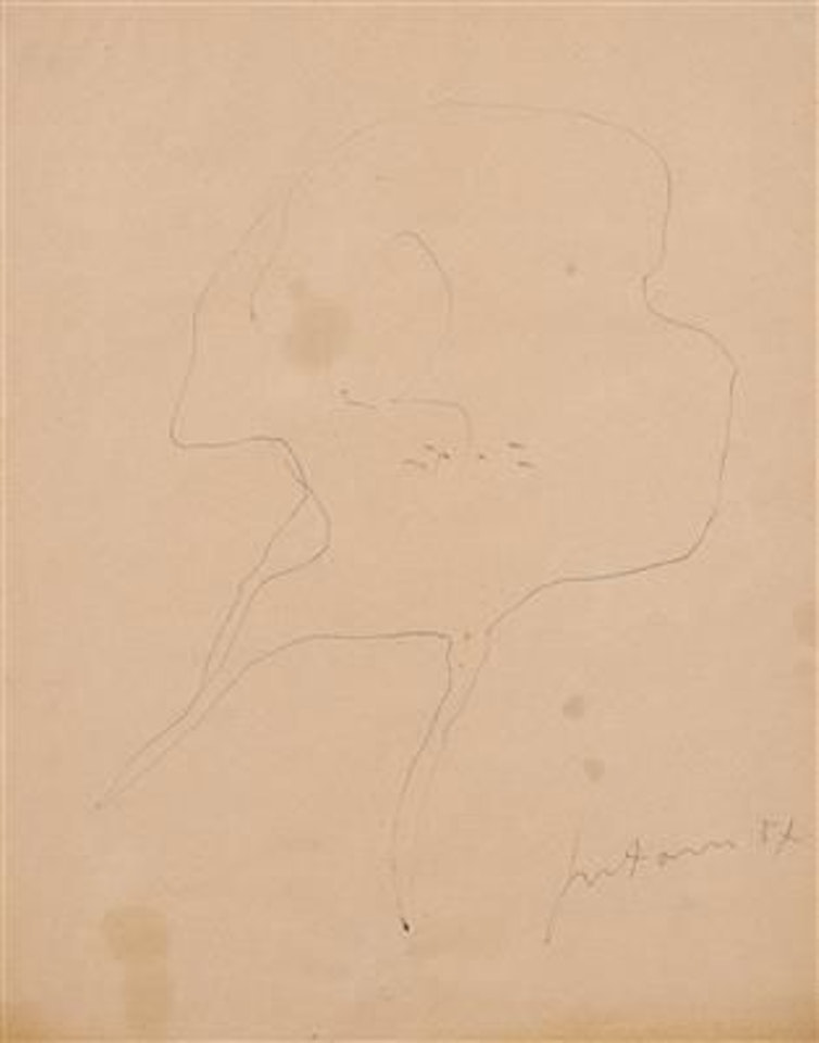 Concetto spaziale by Lucio Fontana