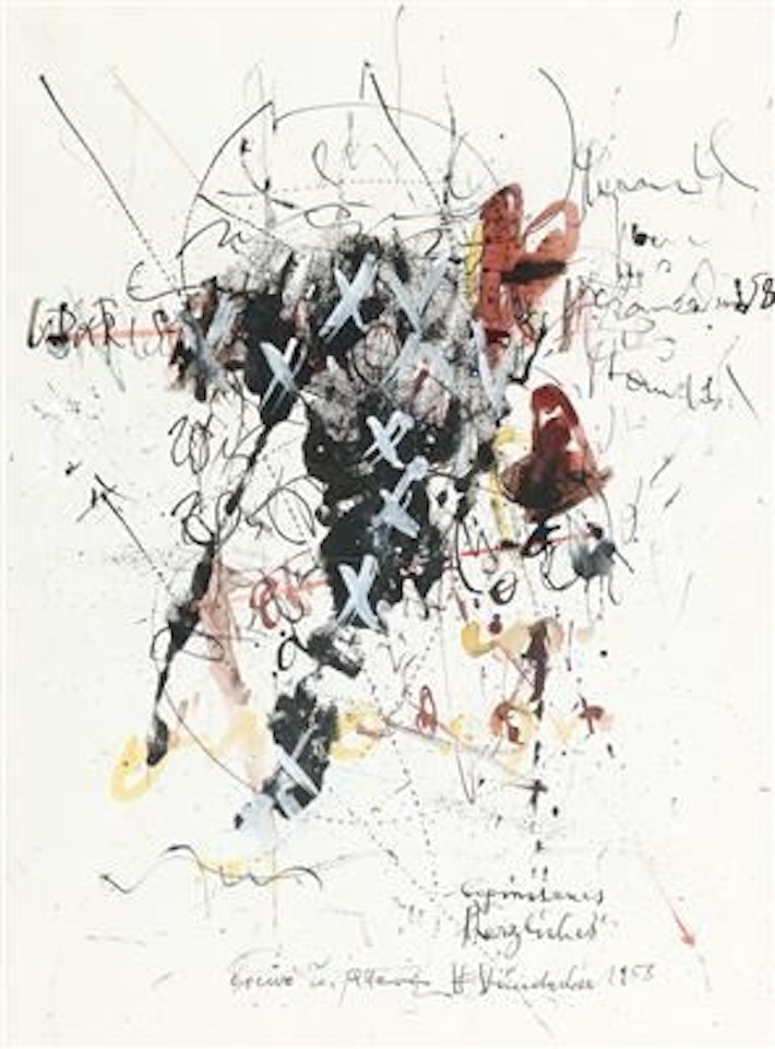 Criss-cross by Hans Staudacher