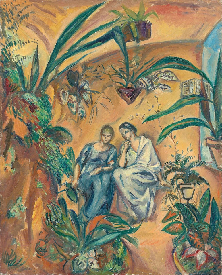 Deux femmes assises by Othon Friesz