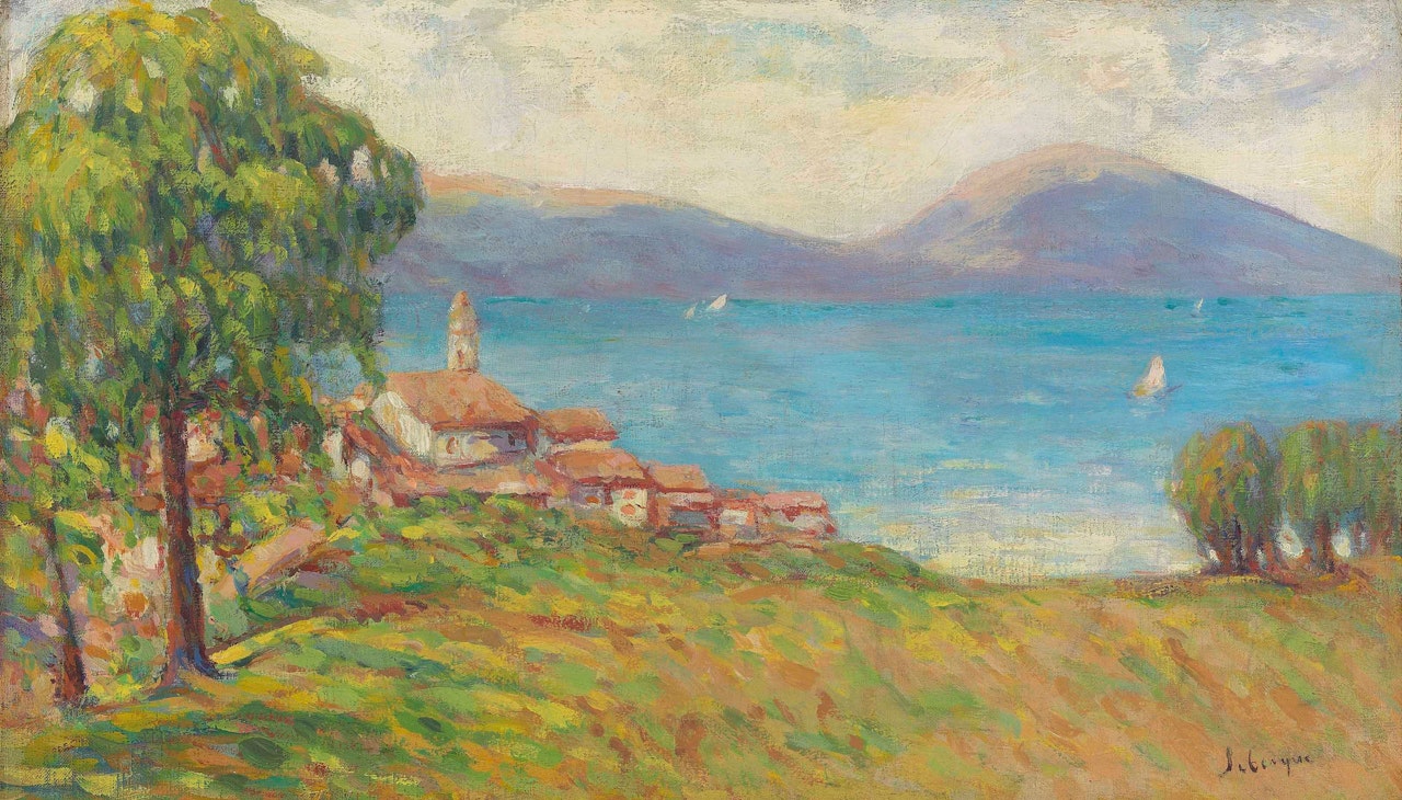 La mer près de Saint-Tropez by Henri Lebasque