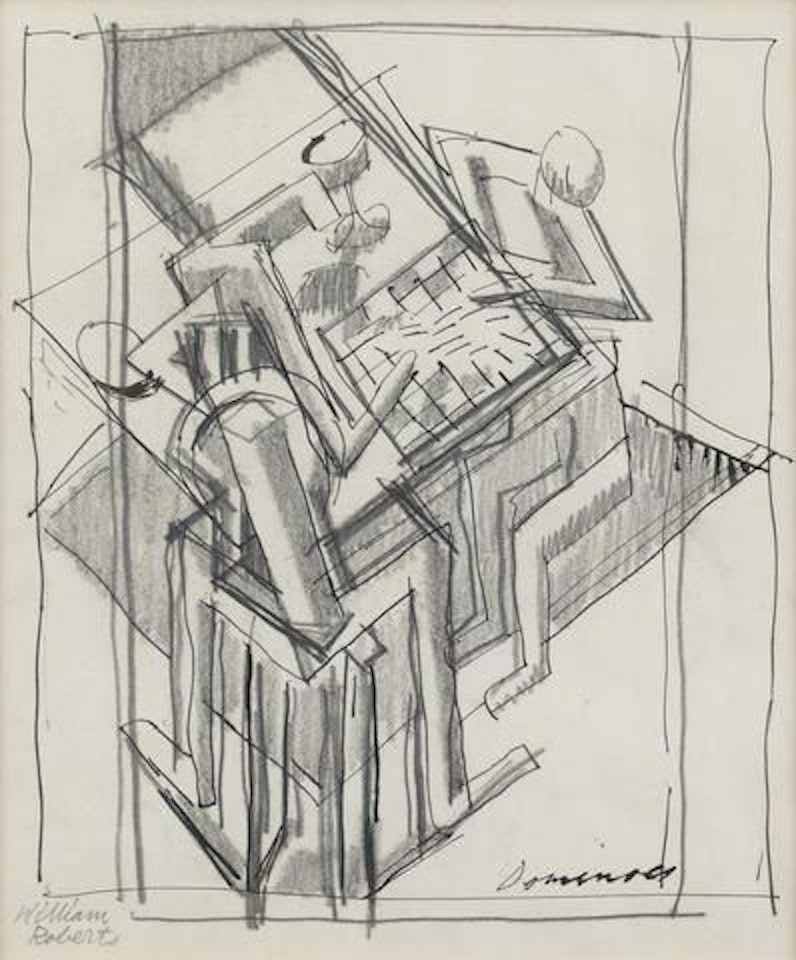 Dominoes (Study for Jeu) by William Roberts