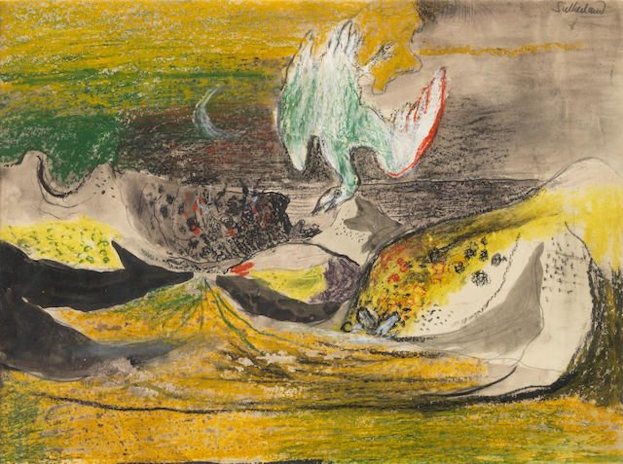 Dying Swan by Graham Sutherland