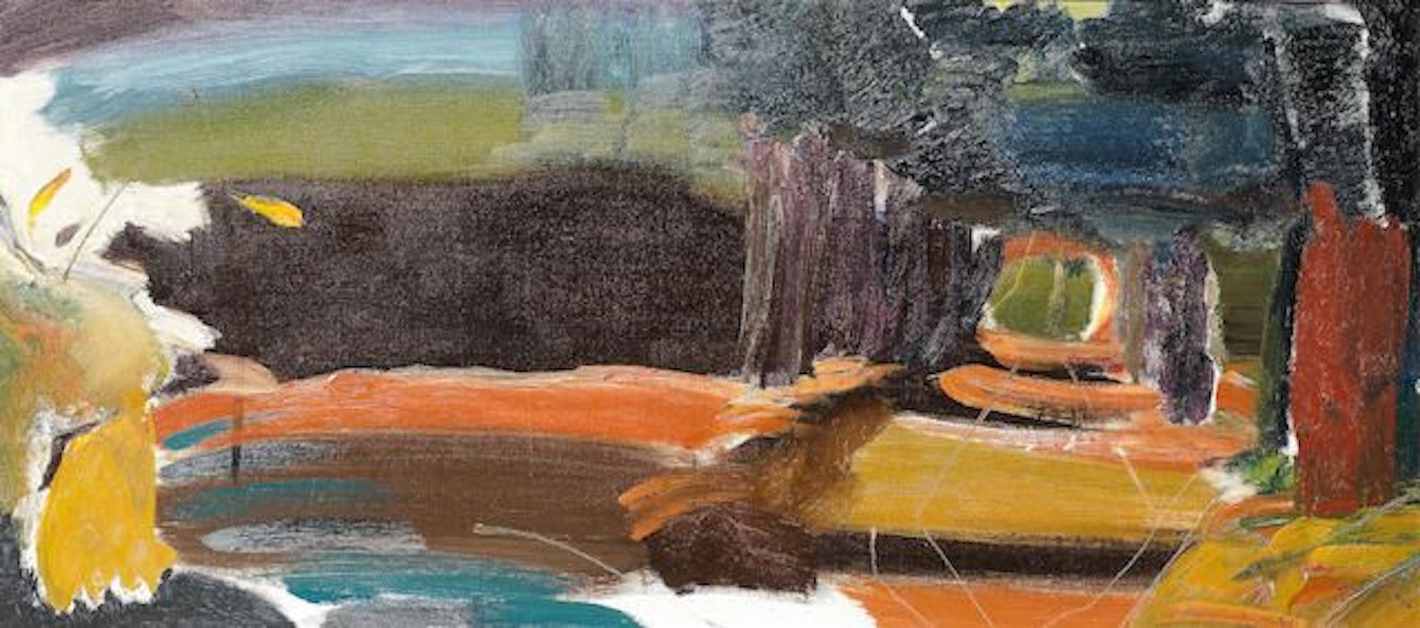 Quiet Walk, November by Ivon Hitchens