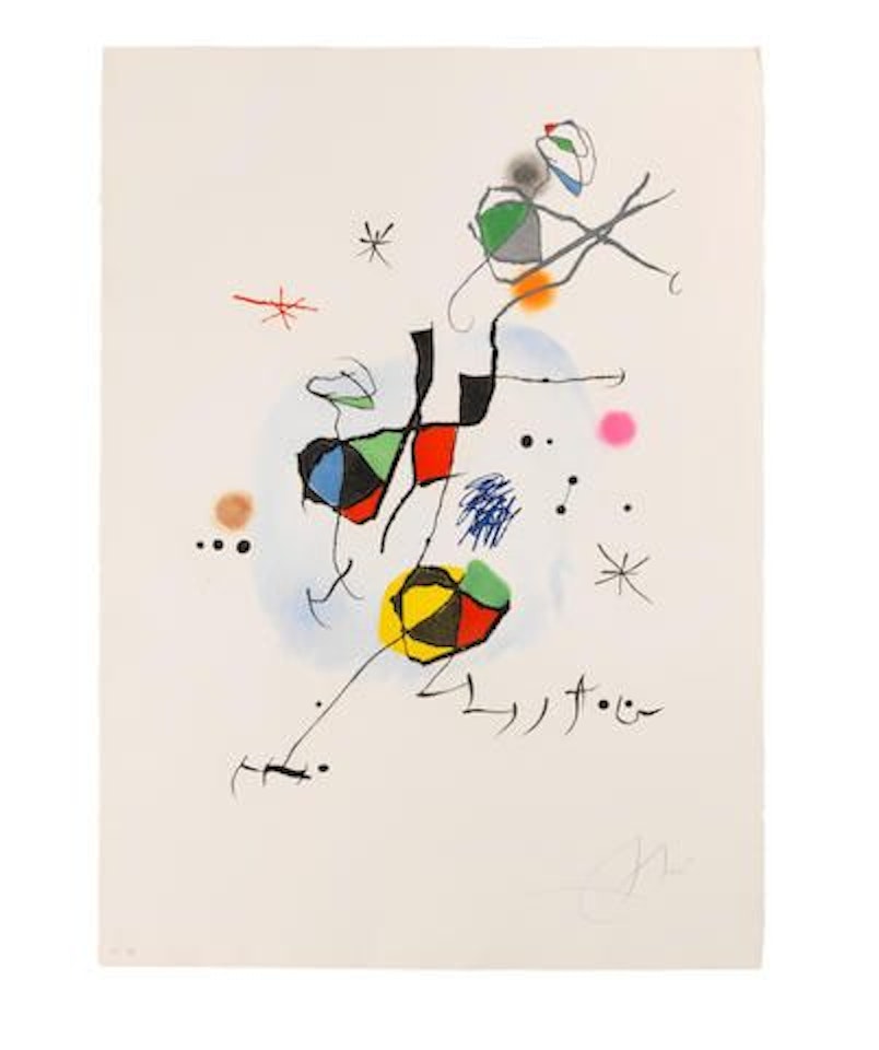 Els Castellers by Joan Miró
