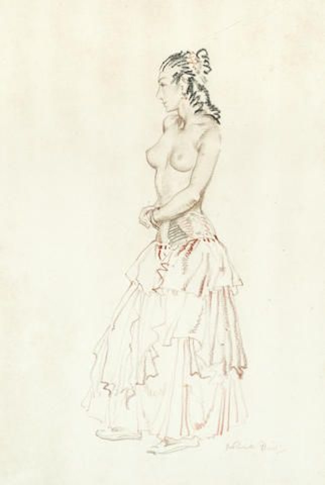 Study of Casilda No.3 by William Russell Flint