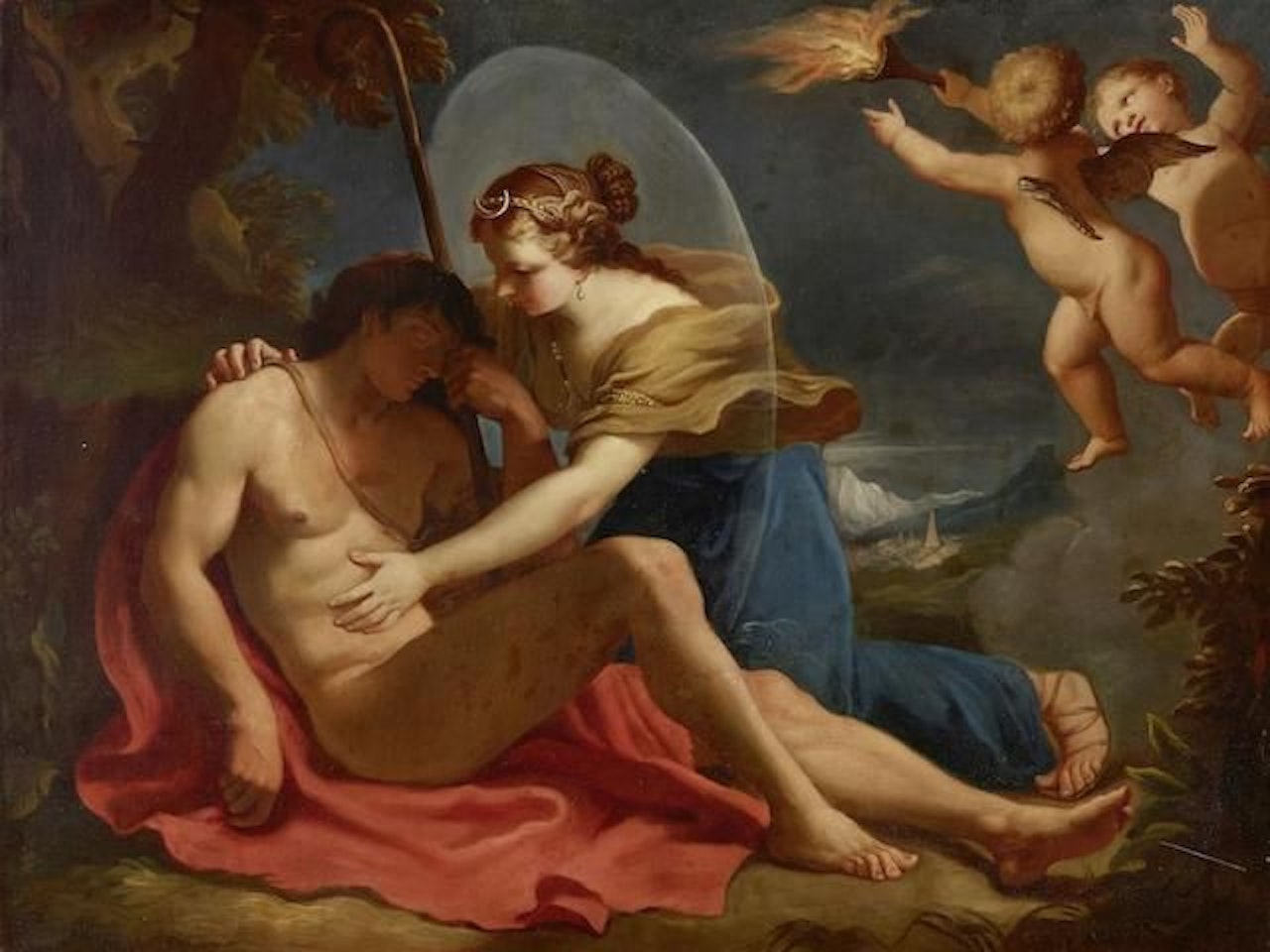 Diana and Endymion by Venetian School