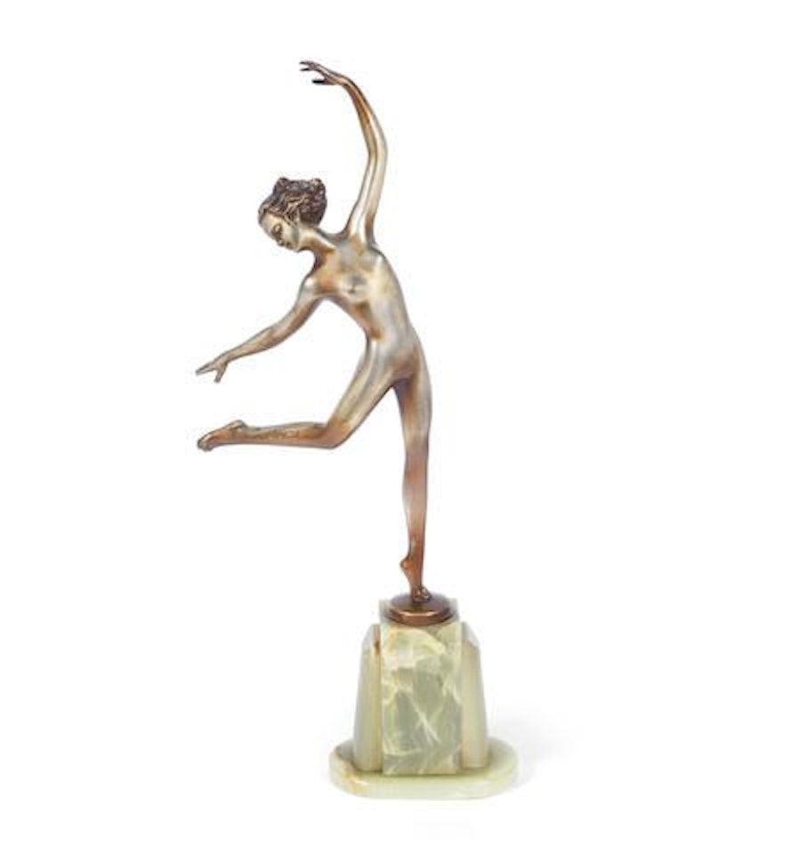Model of a Dancing Girl by Josef Lorenzl
