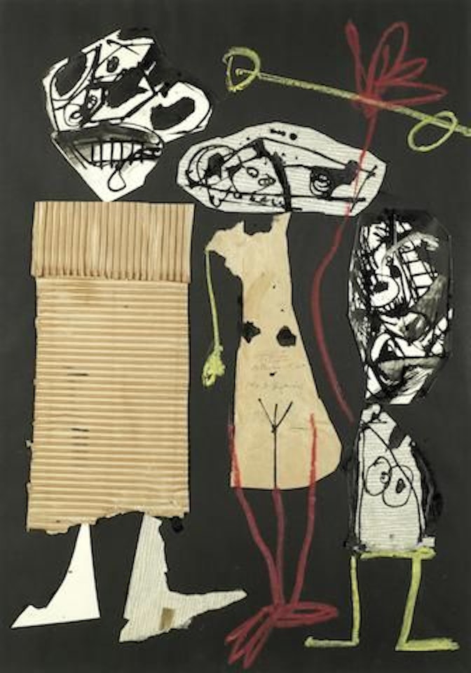 Las 3 gracias by Antonio Saura
