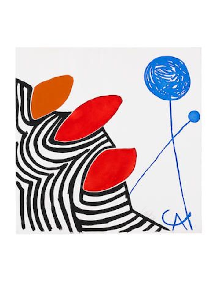 Presenza grafica by Alexander Calder