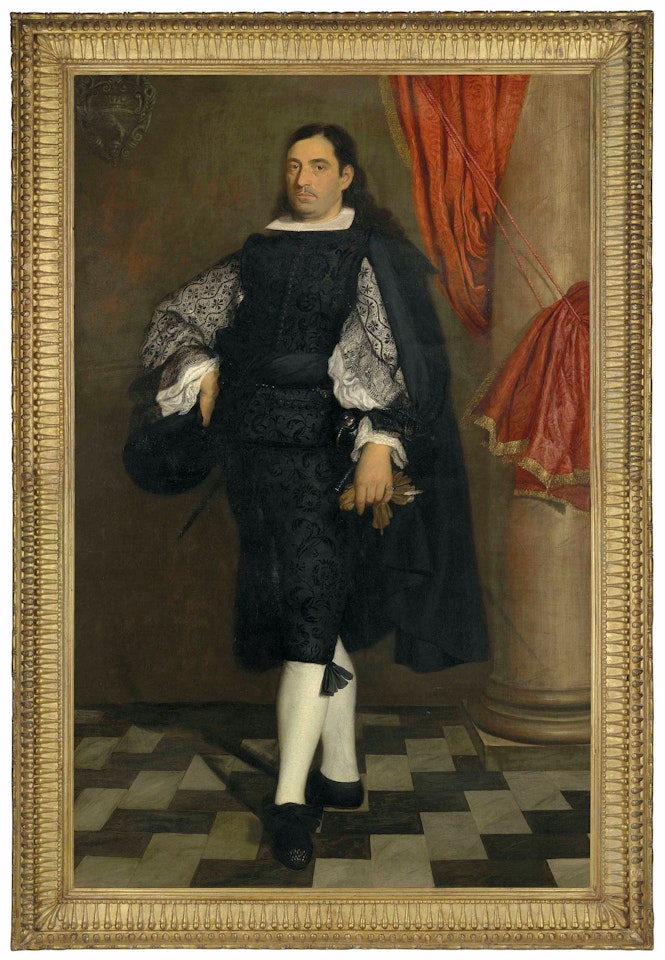 Portrait of a gentleman, full-length, presumably a member of the Ostigliani family by Bartolomé Esteban Murillo