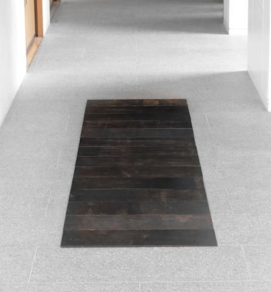 14 Steel Row by Carl Andre