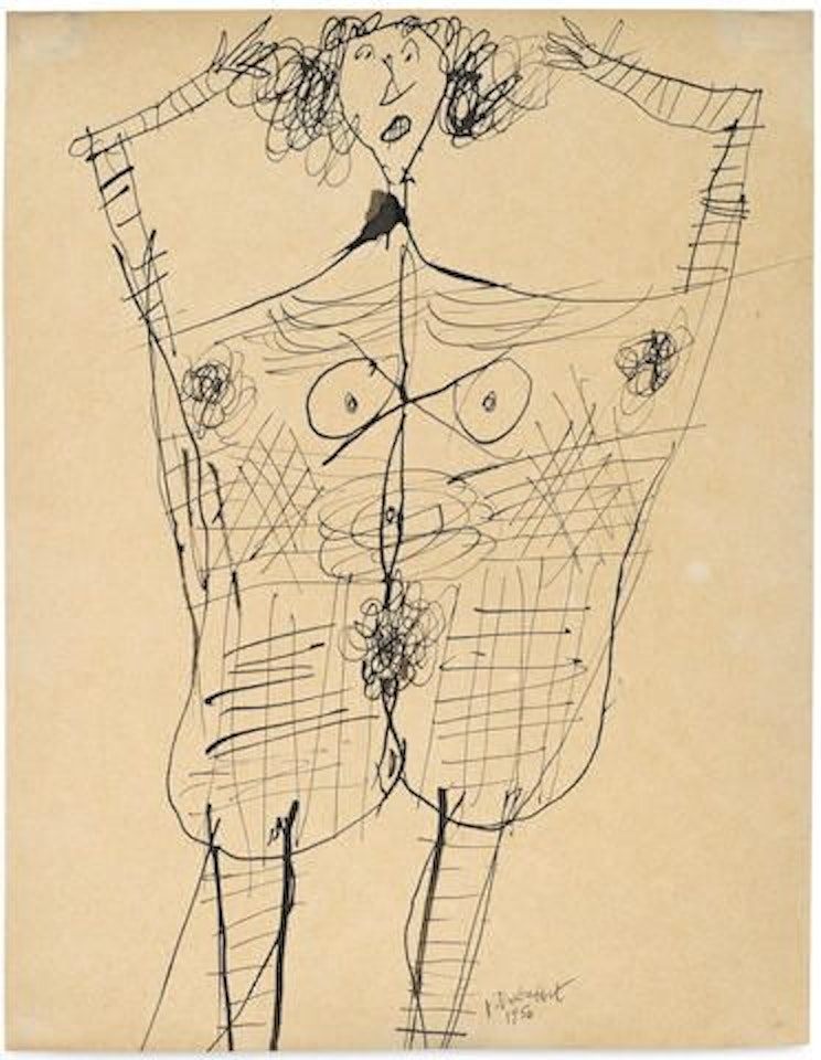 Corps de Dame by Jean Dubuffet