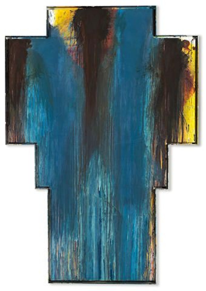Kreuz by Arnulf Rainer