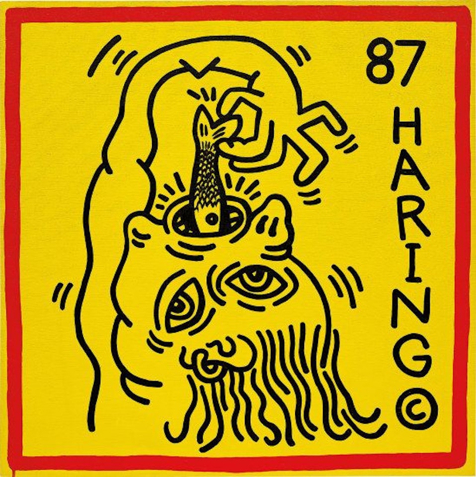 Untitled (Knokke #3) by Keith Haring