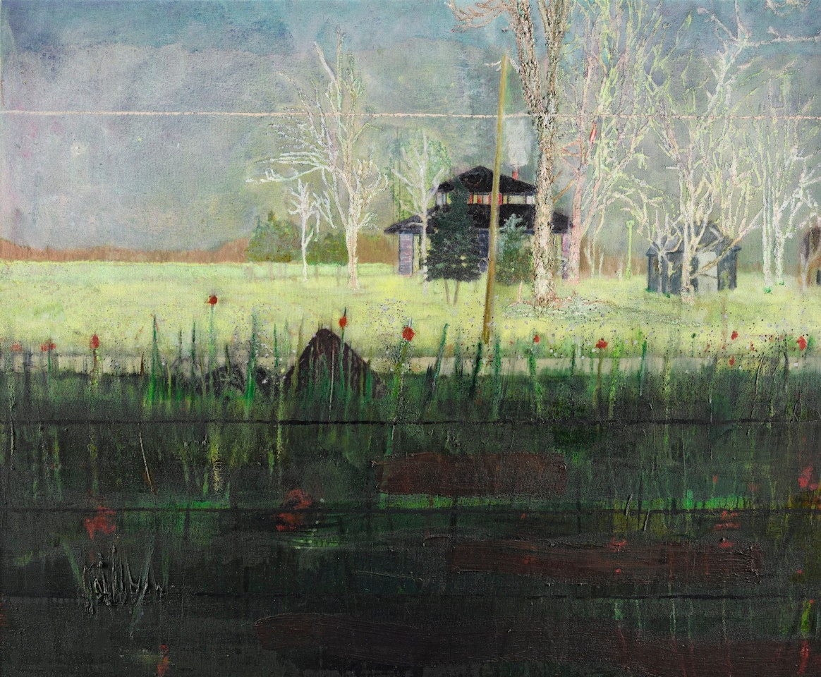 DAYTIME ASTRONOMY (GRASSHOPPER) by Peter Doig