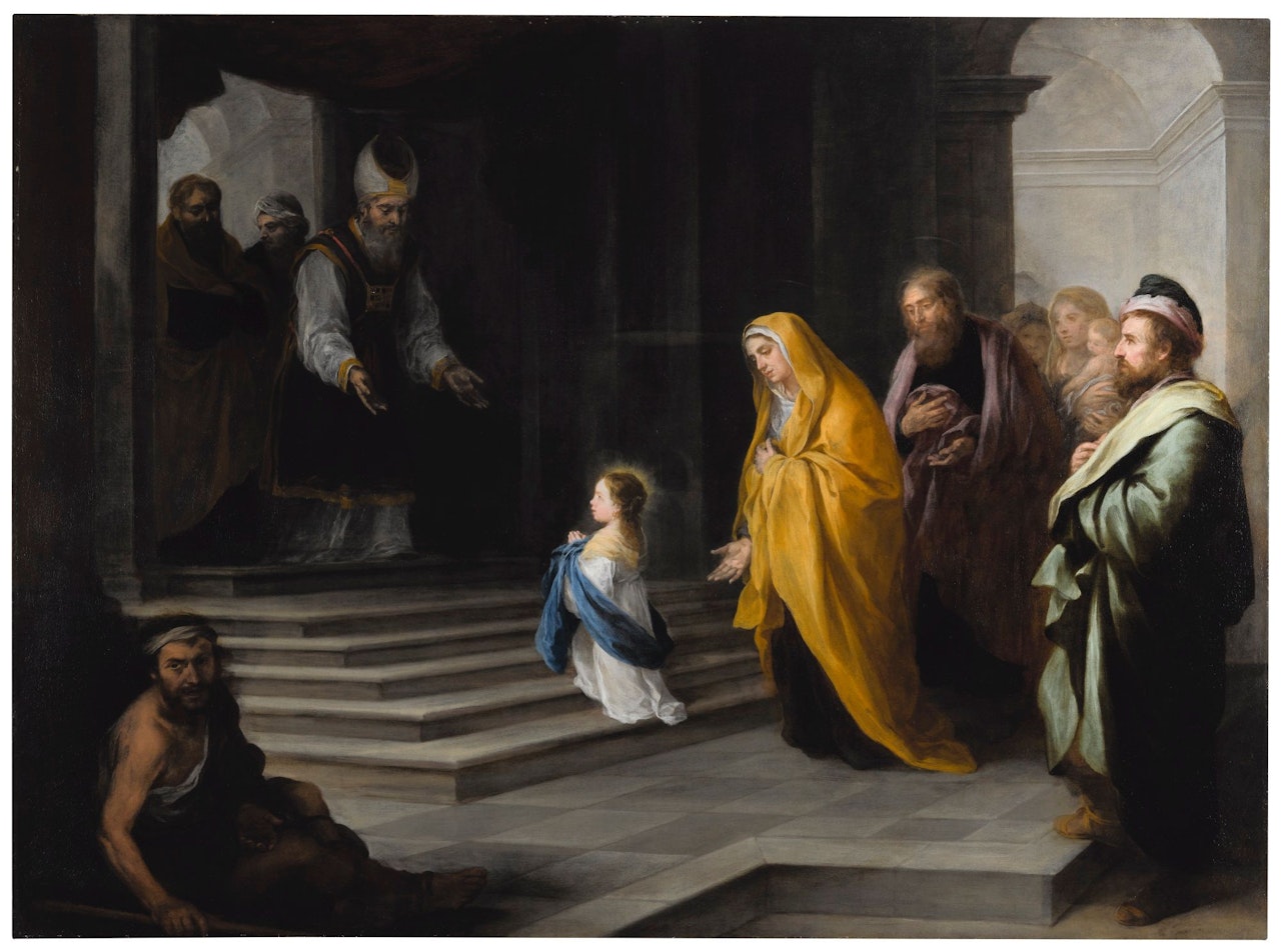 THE PRESENTATION OF THE VIRGIN  by Bartolomé Esteban Murillo