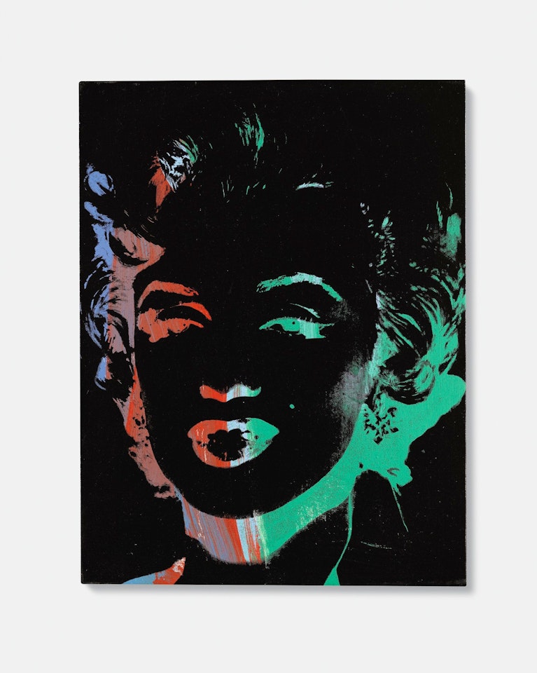 MARILYN (REVERSAL) by Andy Warhol