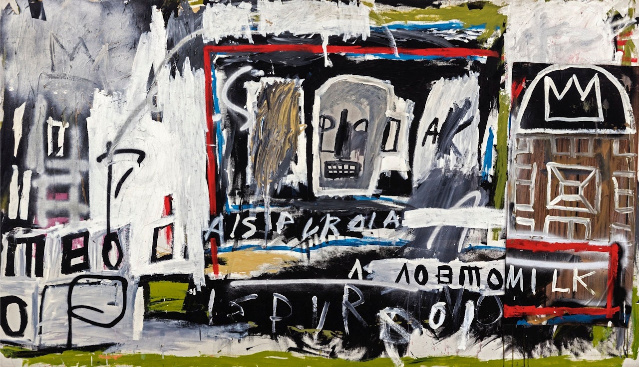 NEW YORK, NEW YORK by Jean-Michel Basquiat