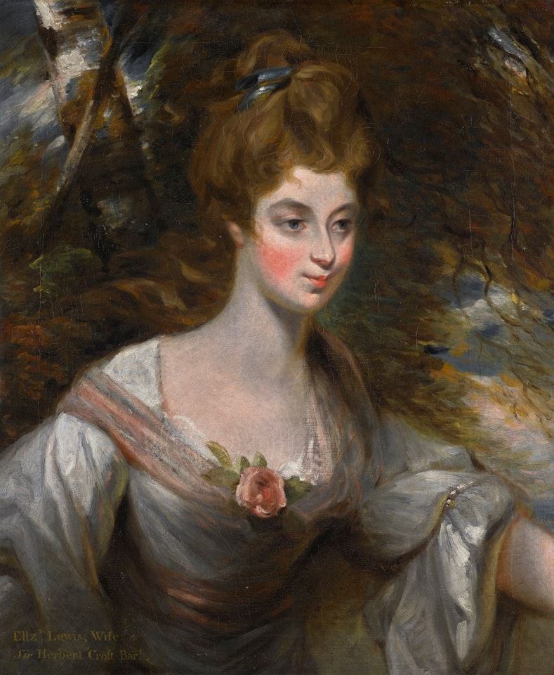 PORTRAIT OF ELIZABETH, LADY CROFT (1754–1815) by John Constable