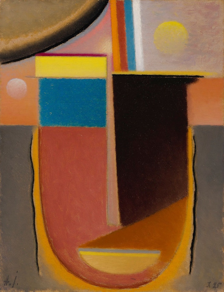 ABSTRAKTER KOPF: KLARHEIT (ABSTRACT HEAD: LUCIDITY) by Alexej von Jawlensky