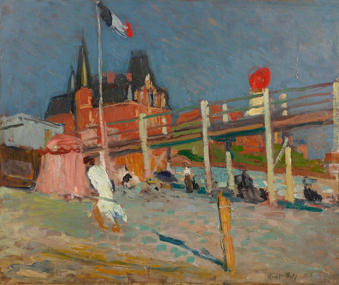 LA PLAGE DE SAINTE-ADRESSE by Raoul Dufy
